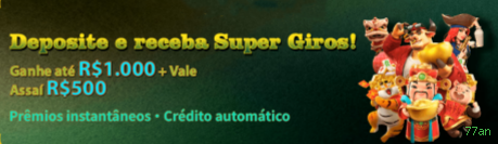 Cashback VIP 77an - reembolso semanal